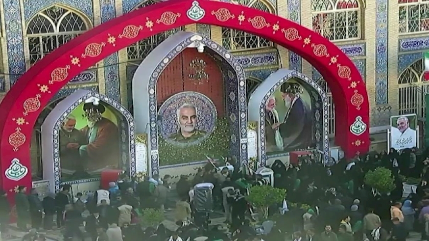 Iranpress: ششمین سالگرد شهادت سردار دلها؛ ملت ایران پیمان وفاداری خود را تجدید کرد