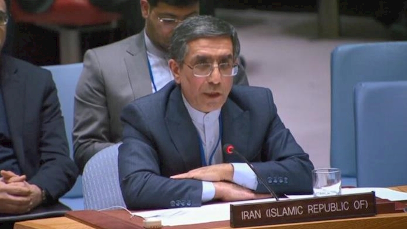 Iranpress: ایران، روسیه و چین دخالت آمریکا در امور داخلی ایران را در شورای امنیت محکوم کردند