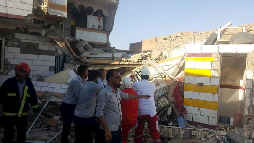 Iranpress: 12 کشته و زخمی در پی انفجار گاز یک منزل مسکونی در اطراف شهر سوسنگرد