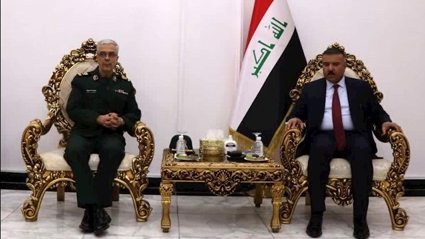 Iranpress: تاکید سرلشکر باقری بر لزوم خلع سلاح کامل گروهک‌های تروریستی در عراق