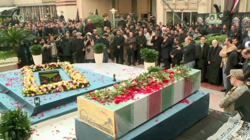 Iranpress: ببینید: مراسم تشییع شهدای گمنام هشت سال دفاع‌ مقدس در سراسر کشور