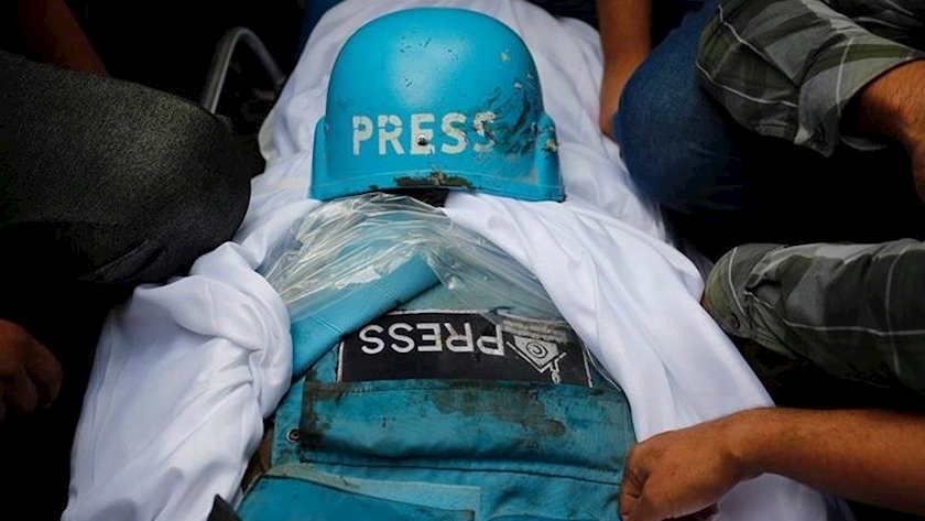Iranpress: افزایش شمار شهدای خبرنگار در نوار غزه