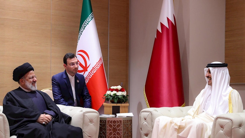 Iranpress: امیر قطر: روابط با ایران موجب افتخاراست/رئیسی: ضرورت اجرایی شدن توافقات بین دو‌ کشور