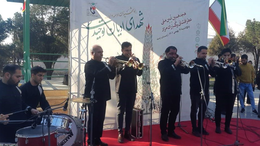 ایران پرس: آیین ملی عطرافشانی و گلباران شهدای ادیان توحیدی