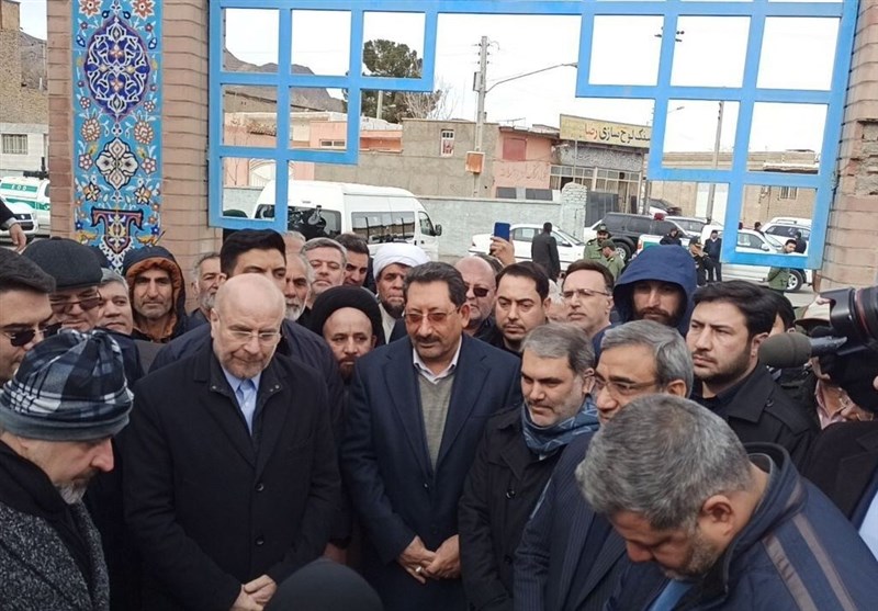 Iranpress: رئیس مجلس شورای اسلامی وارد تربت حیدریه شد