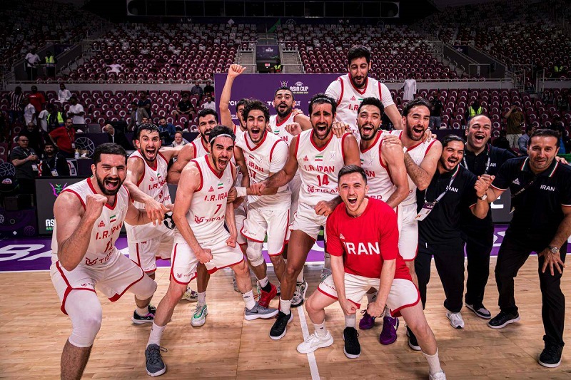 Iranpress: بسکتبال ایران به مدال برنز آسیا رسید