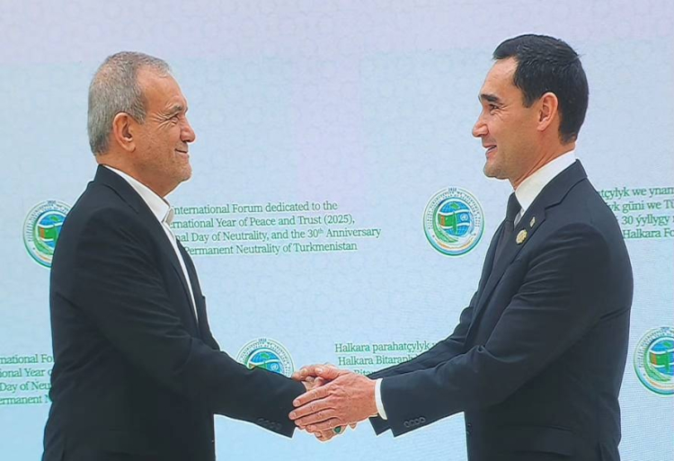دیدار پزشکیان با سردار بردی‌محمداف رئیس‌جمهور ترکمنستان