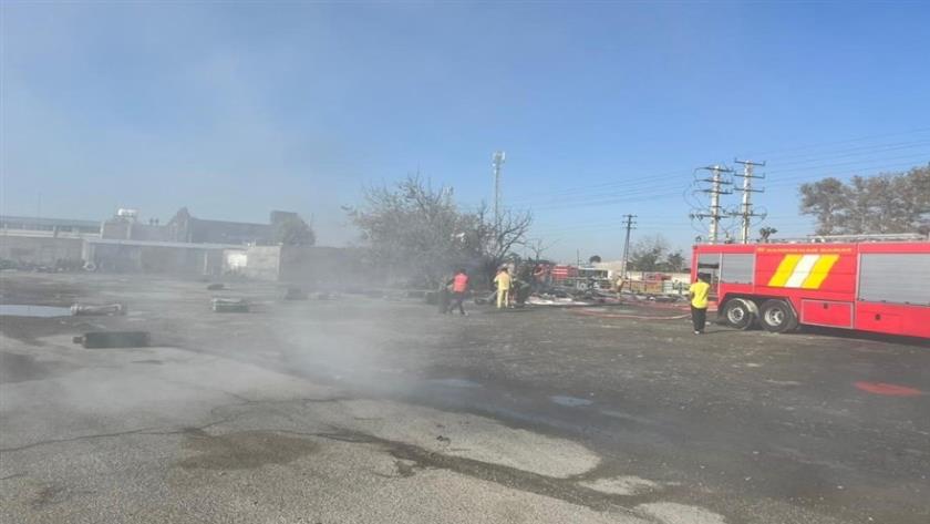 Iranpress: انفجار کارگاه سیلندر شارژکنی در جاده محمدشهر - کرج 