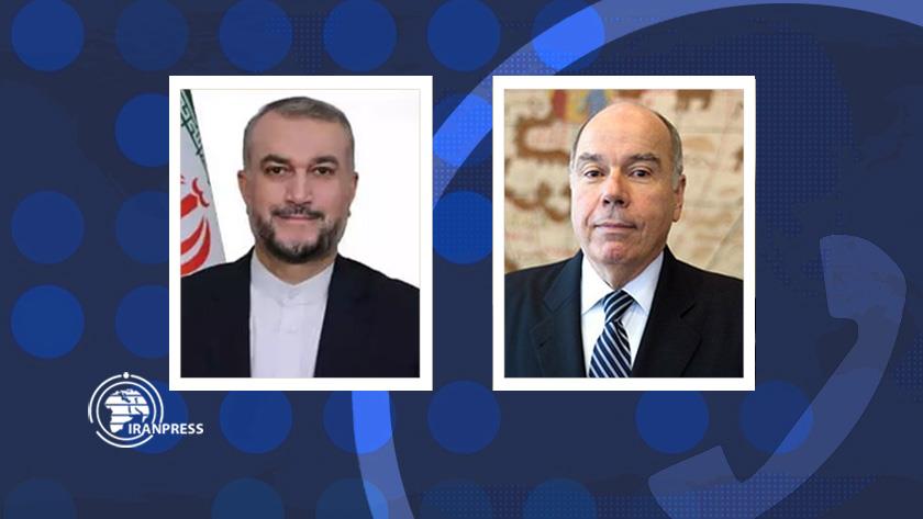 Iranpress: تحولات فلسطین، محور رایزنی تلفنی وزرای خارجه ایران و برزیل
