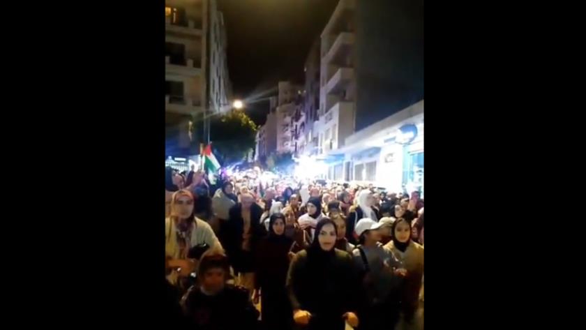 Iranpress: تظاهرات مغربی ها در حمایت از مردم غزه