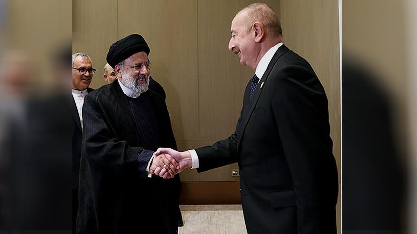 Iranpress: رئیسی: روابط ایران و جمهوری آذربایجان فراتر از روابط سیاسی است
