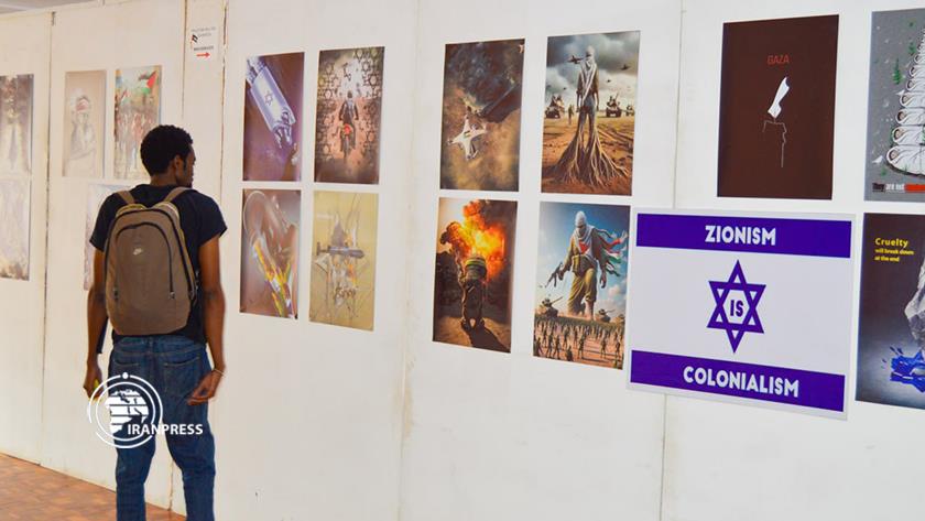 Iranpress: نمایشگاه عکس کنیا با هدف حمایت از مردم غزه 