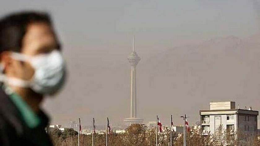 Iranpress: کیفیت هوای تهران ناسالم/ ۵ نقطه در وضعیت قرمز