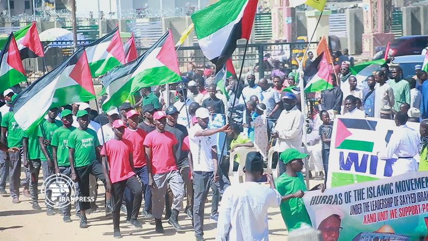 Iranpress: مردم نیجریه در حمایت از غزه: سفیر اسرائیل اخراج شود  