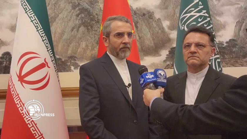 Iranpress: باقری: روابط ایران و عربستان وارد مسیر درستی شده است 