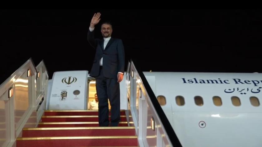 Iranpress: پایان سفر امیرعبداللهیان به ایروان/  وزیر امور خارجه عازم تهران شد