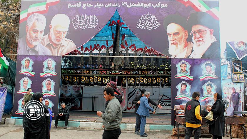 Iranpress: مراسم چهارمین سالگرد شهادت سردار سپهبد «قاسم سلیمانی» در شهر کرمان