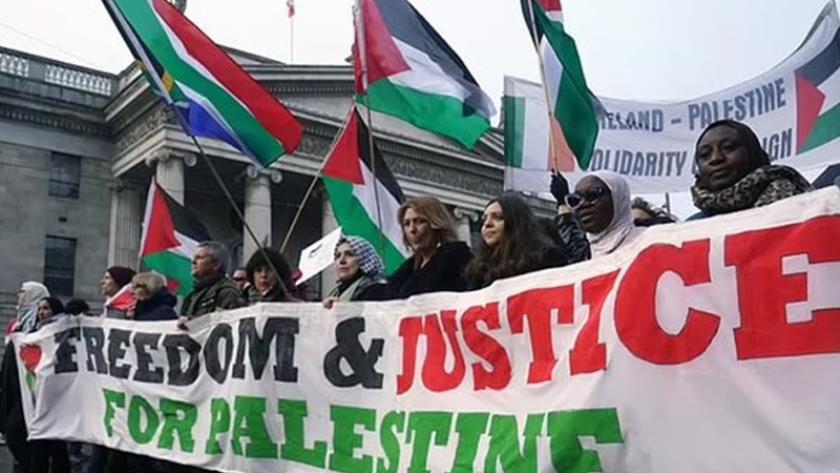 Iranpress: ادامه تظاهرات حامیان ملت فلسطین در شهرهای مختلف اروپا