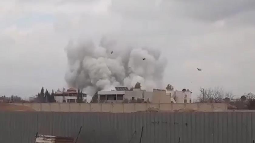 Iranpress: صدای انفجار در جنوب دمشق شنیده شد