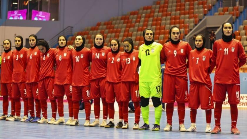 Iranpress: فوتسال کافا؛ بانوان ایران با 11 گل قرقیزستان را شکست دادند