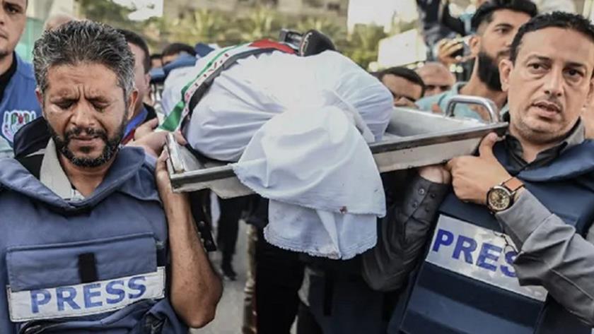 Iranpress: به شهادت رسیدن روزانه یک خبرنگار از آغاز حمله رژیم اشغالگر به غزه