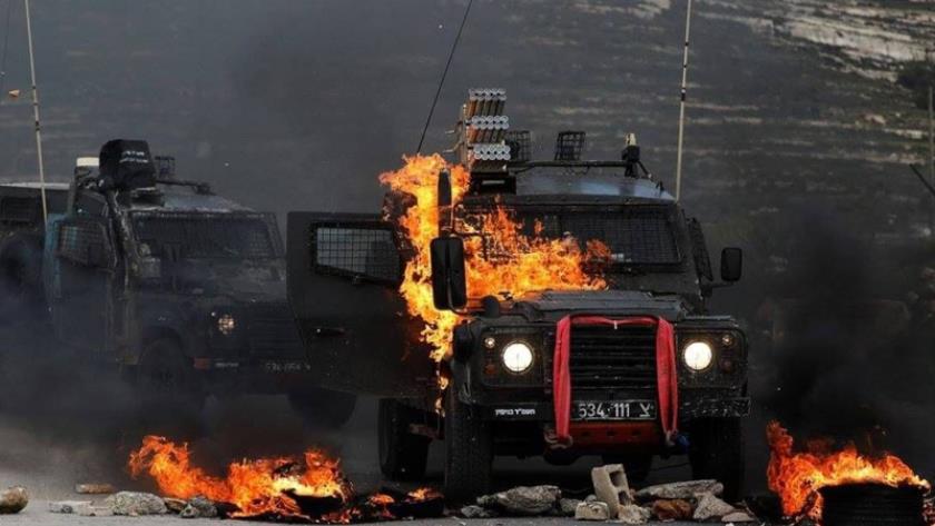 Iranpress: حمله گروه‌های مقاومت فلسطین به کاروان نظامی رژیم صهیونیستی