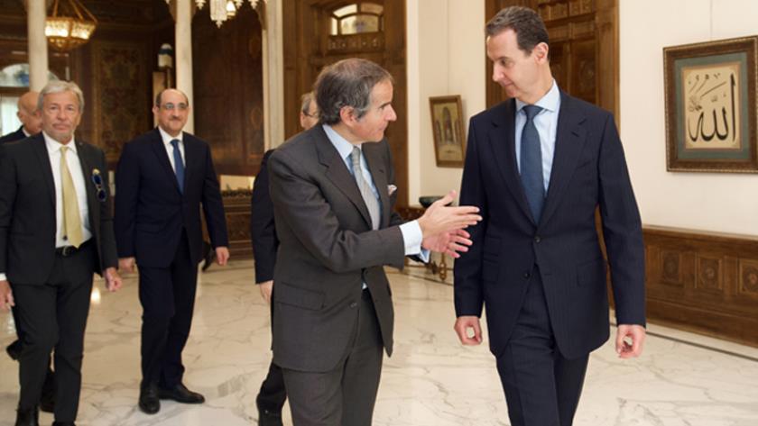 Iranpress: همکاری دمشق و آژانس بین‌المللی انرژی اتمی محور رایزنی گروسی با اسد