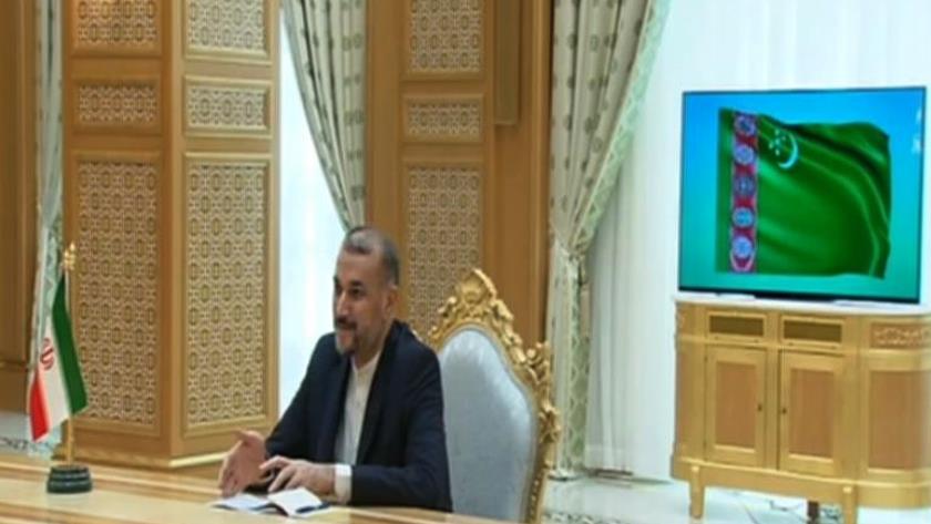 Iranpress: رئیس جمهور ترکمنستان: همکاری‌های تهران و عشق‌آباد نمادی از روابط دوستانه در منطقه است