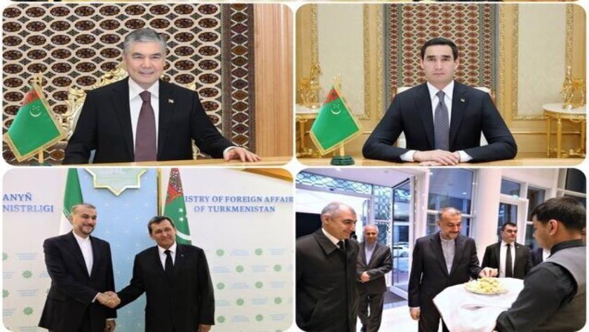 Iranpress: امیرعبداللهیان: توسعه و تحکیم همکاری‌ها مورد توجه ترکمنستان و ایران است