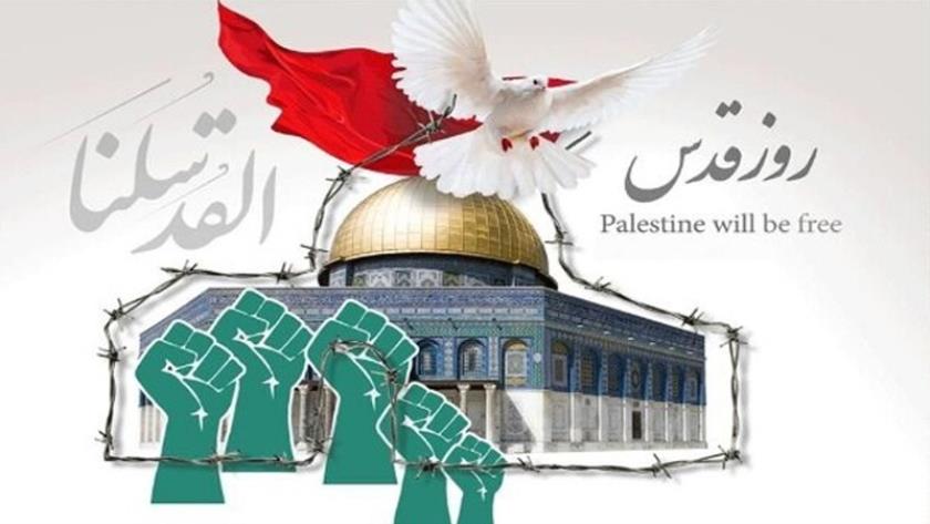 Iranpress: روز جهانی قدس میعادگاه مسلمانان جهان برای اعلام همبستگی با مردم فلسطین