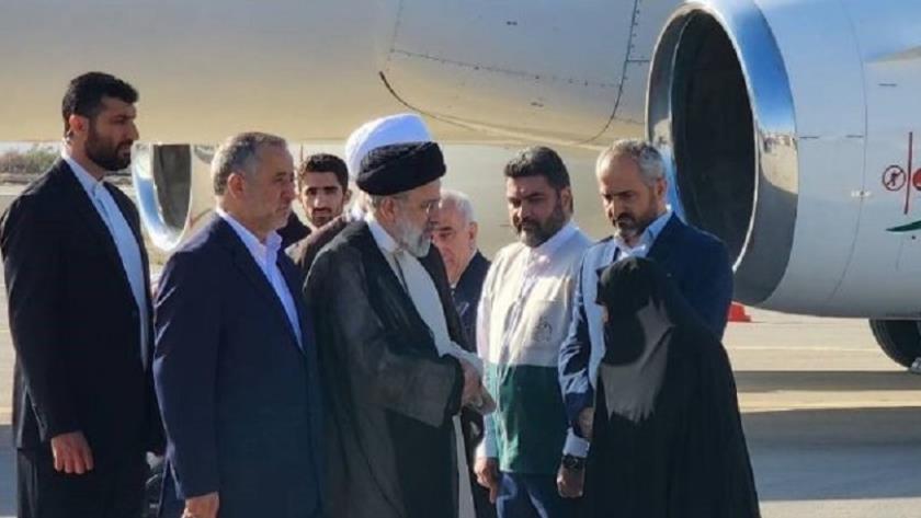Iranpress: رئیس‌جمهور به سمنان سفر کرد