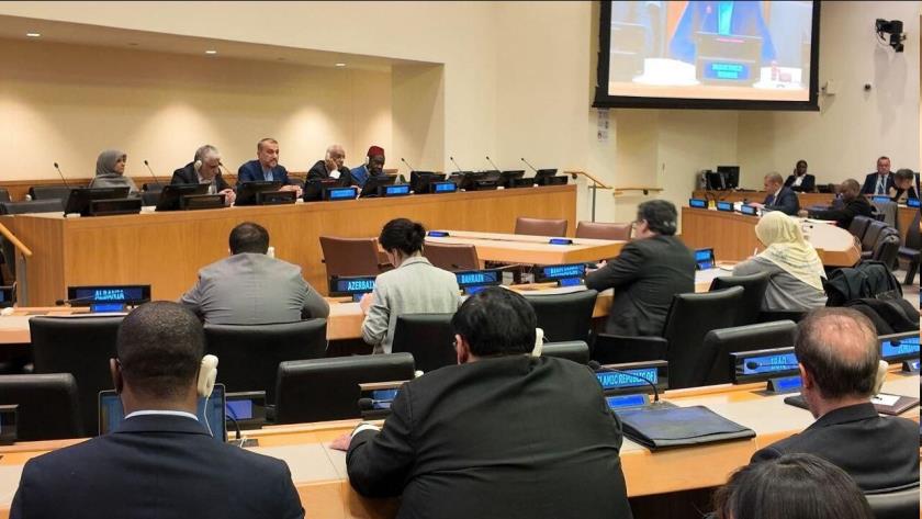 Iranpress: نشست امیرعبداللهیان با سفرای کشورهای عضو سازمان همکاری‌های اسلامی در سازمان ملل