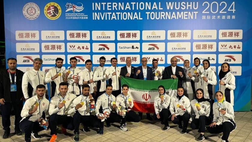 Iranpress: قهرمانی مقتدرانه ووشوکاران / تمام افراد اعزامی تیم ملی ایران مدال آوردند