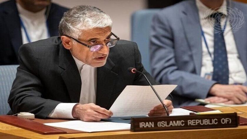 Iranpress: نماینده ایران در سازمان ملل: کشور فلسطین واجد شرایط عضویت کامل در سازمان ملل متحد است