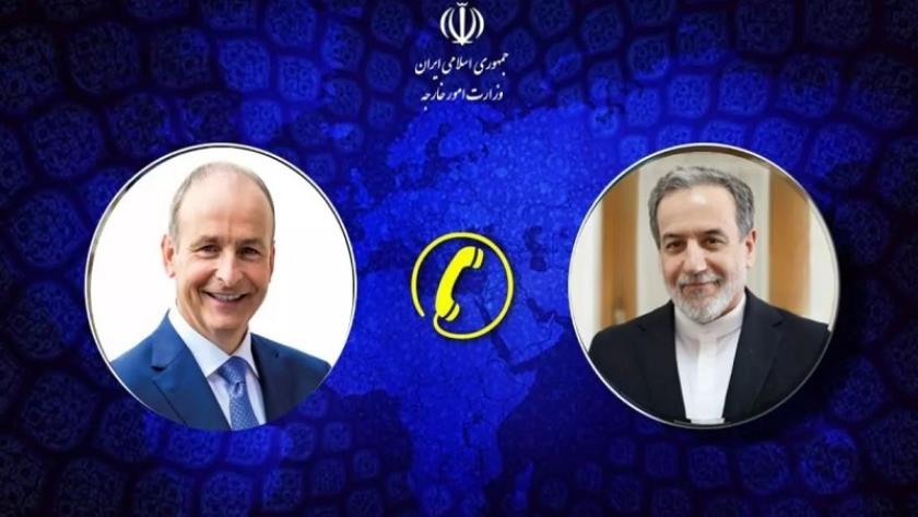 Iranpress: روابط دوجانبه و آتش بس در غزه؛ محور رایزنی وزیران خارجه ایران و ایرلند