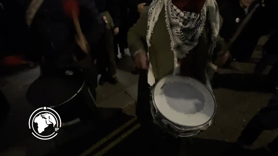 Iranpress: تظاهرات حامیان فلسطین مقابل وزارت دادگستری انگلستان