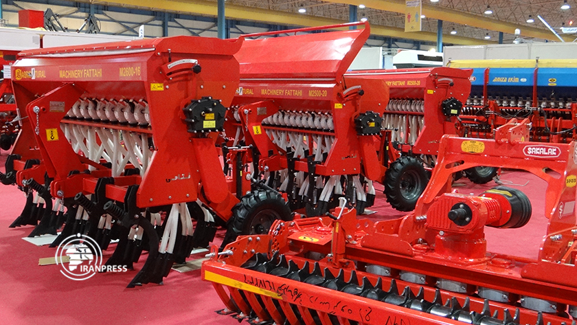 Exhibition of agricultural machinery in Gorgan/Photo by Hossein Okati