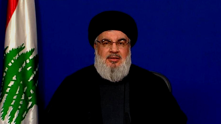 Nasrallah's mystery accessory draws attention of local media