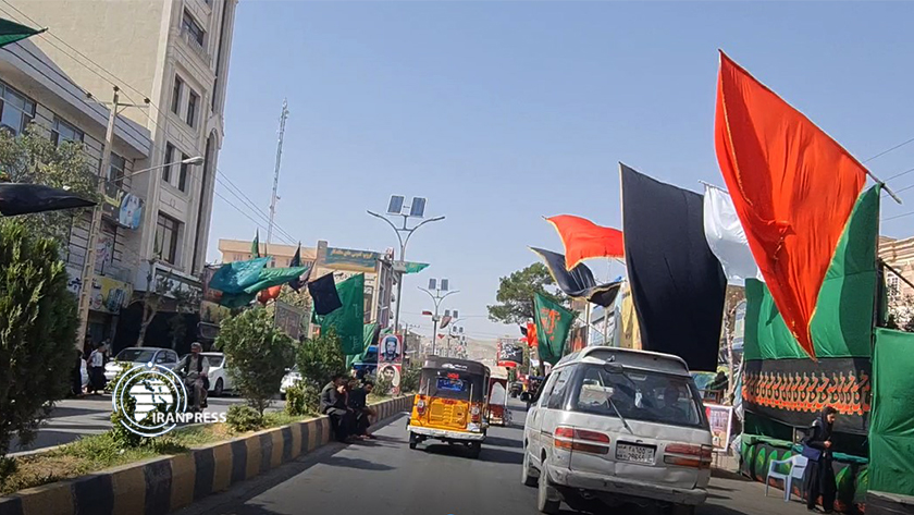 Herat; people attend Muharram rituals, Taliban stationed