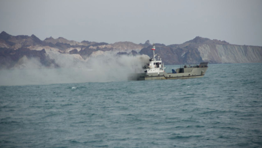 Iran - Oman joint naval drill in Strait of Hormuz