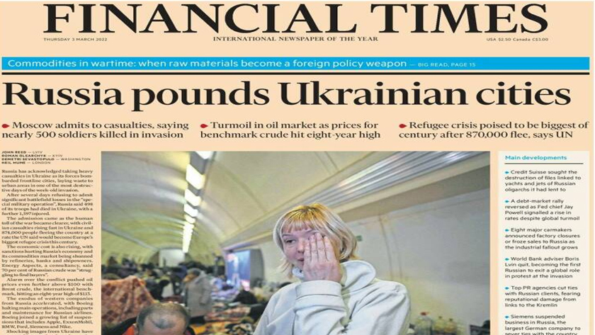 Russia pounds Ukrainian cities