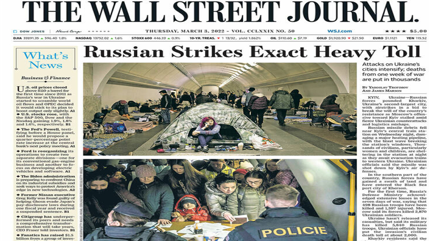 Russian strikes exact heavy toll