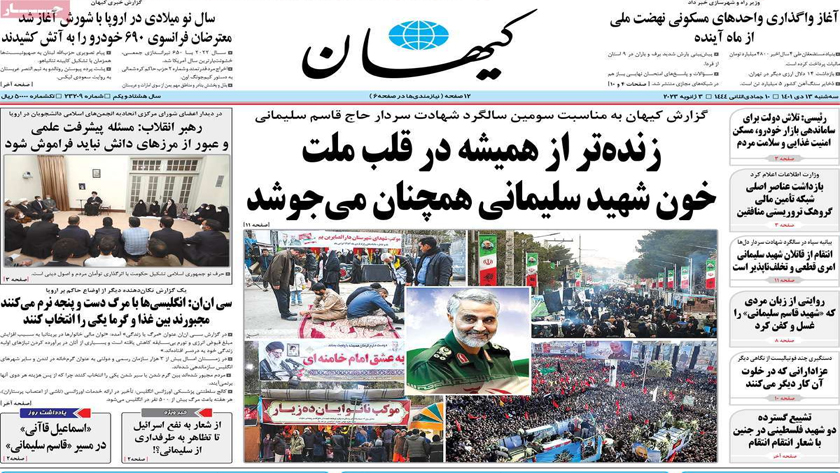 Kayhan: Iran Leader says Issue of scientific progress should not be forgotten