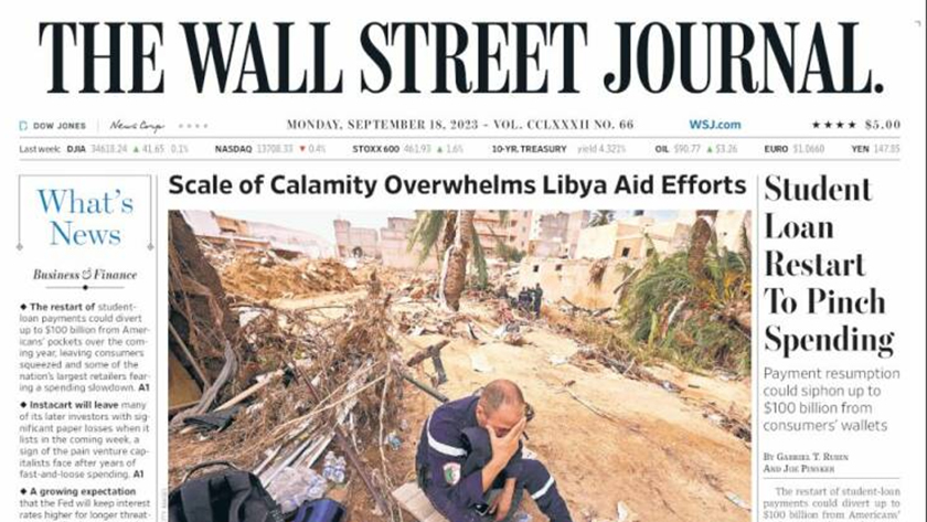 The Wall Street Journal: Scale of calamity overwhelms Libya aid efforts