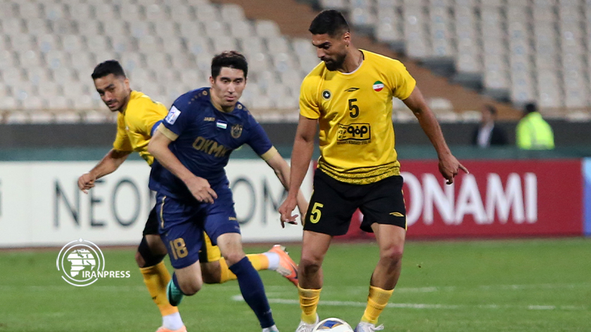 Iran's Mobarakeh Sepahan football team vs Uzbekistan's Olmaliq football  team in pics