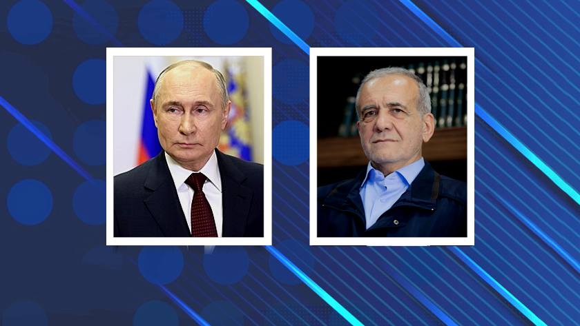 Putin Congratulates Iran's Pezeshkian, Calls for Bilateral Cooperation