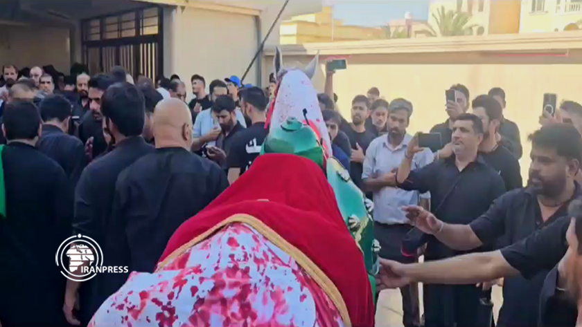 Ashura procession held at Hussainiya Al Balush Jabriya, Kuwait