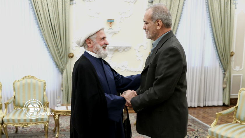 President Pezeshkian Meets Deputy Secretary-General of Hezbollah