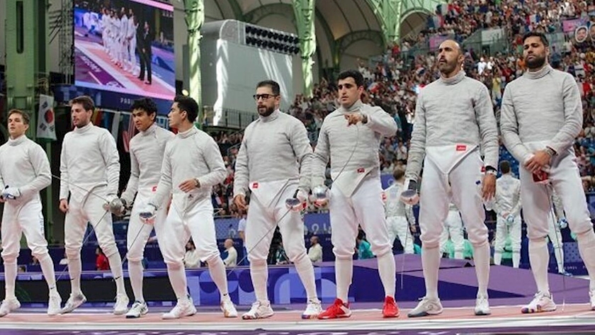 Historical Qualification Of Iran's Fencing to Semi-Finals of 2024 Paris Olympics