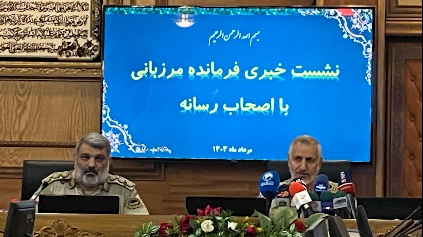 Iran Boarder Police Establishes Security of Arbaeen's Pilgrims